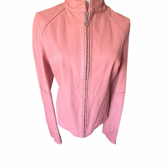 Wilson’s Leather Maxima Coral Color Jacket Sz Medium - Picture 6 of 15